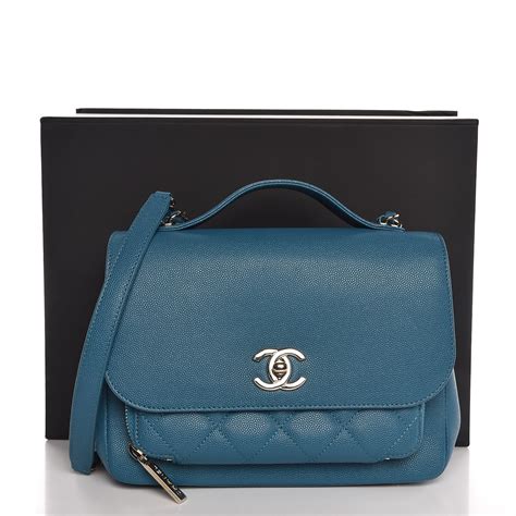 chanel caviar quilted small business affinity flap blue|CHANEL Caviar Quilted Small Business Affinity Flap Blue .